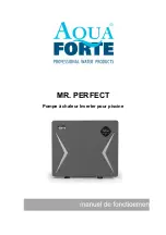 Предварительный просмотр 63 страницы AQUA FORTE MR. PERFECT SC964 User Manual