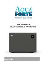 Предварительный просмотр 1 страницы AQUA FORTE MR. SILENCE SC948 Manual