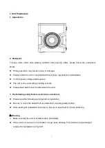 Preview for 4 page of AQUA FORTE SC997 User And Service Manual