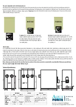 Preview for 4 page of AQUA FORTE UltraSieve Low Instruction Manual