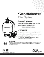 Aqua Guard SandMaster SM16102S Owner'S Manual предпросмотр