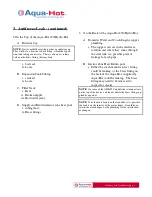 Предварительный просмотр 2 страницы Aqua-Hot 431/12 Troubleshooting