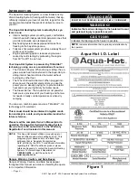 Preview for 6 page of Aqua-Hot 450 D Owner'S Manual