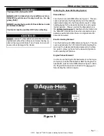 Preview for 9 page of Aqua-Hot 450 D Owner'S Manual