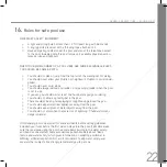 Preview for 23 page of Aqua Leader Contempra Round General Instructions Manual