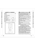 Предварительный просмотр 2 страницы Aqua Leisure FF-6915 E Instruction Manual