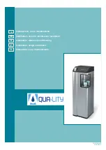 Preview for 1 page of AQUA-LITY A/C Installation, Use And Maintenance Handbook