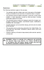 Preview for 9 page of Aqua Lung 397094 User Manual