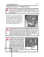 Предварительный просмотр 23 страницы Aqua Lung BC 1 User Manual