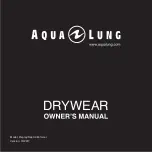 Preview for 1 page of Aqua Lung Enforcer Owner'S Manual