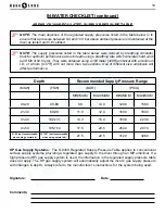 Preview for 19 page of Aqua Lung G3000SS Operation & Maintenance Manual