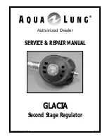 Aqua Lung GLACIA Service & Repair Manual preview