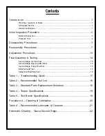 Preview for 2 page of Aqua Lung GLACIA Service & Repair Manual