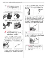 Предварительный просмотр 5 страницы Aqua Lung MISTRAL SECOND STAGE Technical Maintenance Manual