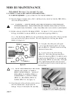 Preview for 12 page of Aqua Lung MRS III Operation And Maintenance