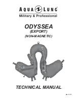 Aqua Lung ODYSSEA Technical Manual предпросмотр