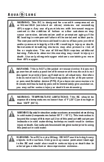 Preview for 5 page of Aqua Lung Rapid Diver User Manual