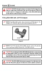 Предварительный просмотр 9 страницы Aqua Lung SEA-4500 User Manual