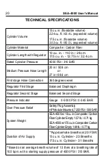 Предварительный просмотр 20 страницы Aqua Lung SEA-4500 User Manual