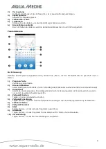 Preview for 9 page of Aqua Medic 83020020 Operation Manual