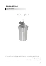 Предварительный просмотр 13 страницы Aqua Medic aquafresh 50 Operation Manual