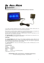 Aqua Medic aquamoonlight Manual предпросмотр