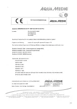 Preview for 23 page of Aqua Medic aquarius 120 Operation Manual