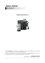 Aqua Medic CO2 reactor M Operation Manual preview