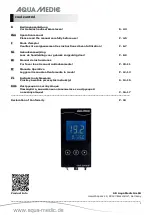 Preview for 1 page of Aqua Medic cool control Operation Manual