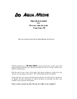 Aqua Medic Easy Line 90 Operation Manual предпросмотр