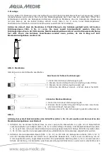 Preview for 4 page of Aqua Medic easy line professional 100 GPD Operation Manual