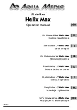 Aqua Medic Helix Max Operation Manual preview