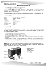 Preview for 2 page of Aqua Medic M-ventil Standard Operation Manual