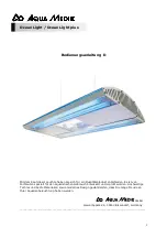 Aqua Medic Ocean Light LED Operation Manual preview