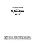 Aqua Medic Reef 500 Operation Manual preview