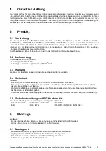 Предварительный просмотр 5 страницы aqua metro AMBUS ZS-5 Mounting And Operating Instructions