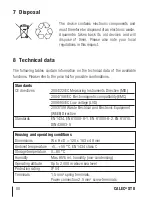 Предварительный просмотр 88 страницы aqua metro CALEC ST II Installation And Operation Manual