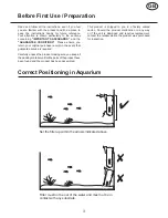 Preview for 3 page of Aqua One 101F Instructions Manual