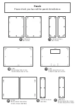 Preview for 3 page of Aqua One Cabinet 53443 Assembly Instructions Manual