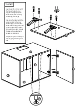 Preview for 13 page of Aqua One Cabinet 53443 Assembly Instructions Manual