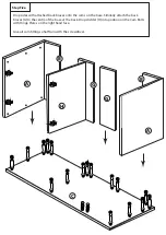 Предварительный просмотр 9 страницы Aqua One Cabinet 53445 Assembly Instructions Manual