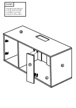 Предварительный просмотр 13 страницы Aqua One Cabinet 53445 Assembly Instructions Manual