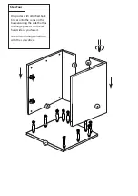 Preview for 8 page of Aqua One Cabinet 53446 Assembly Instructions Manual