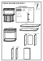 Предварительный просмотр 3 страницы Aqua One EuroStyle Bow 85 Instruction Manual