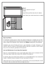 Предварительный просмотр 6 страницы Aqua One EuroStyle Classic 120 Instruction Manual