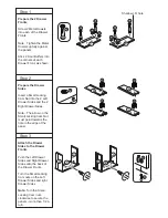 Preview for 5 page of Aqua One Oakstyle 145 Assembly Instructions Manual