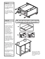 Preview for 15 page of Aqua One Oakstyle 145 Assembly Instructions Manual