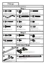 Preview for 4 page of Aqua One Oakstyle Chic 3+2 Unit Assembly Instructions Manual