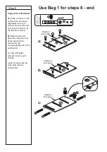 Preview for 7 page of Aqua One Oakstyle Chic 3+2 Unit Assembly Instructions Manual