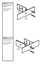 Preview for 9 page of Aqua One Oakstyle Chic 3+2 Unit Assembly Instructions Manual